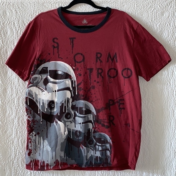 Disney Store Men's Star Wars Storm Trooper Short Sleeve T-Shirt - Picture 2 of 5
